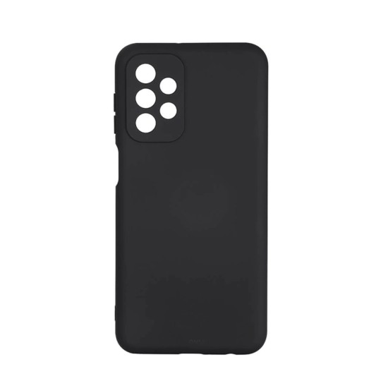 Silicone Case with Camera Shield for Samsung Galaxy A23 5g Black